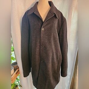 Banana Republic Men's Extra Large Cashmere Wool Blend Top Coat
